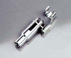 G-Force Aluminium Clevis w/safety clip M4 2pcs