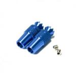 Secraft Stick ends V1 - M3 BLUE Fut/Hitec/DX8