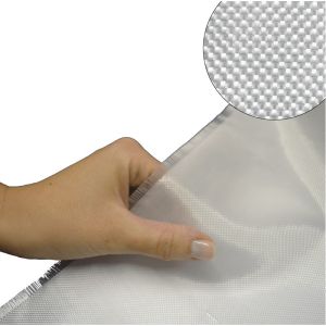 Tessuto di vetro 80 g/mq plain - 100x100 cm 