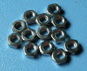 Hexagon nuts M3 - 10 pcs.