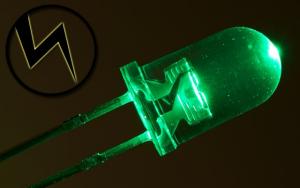 OPTOTRONIX  5mm flash LED (0.2in) 15.000mcd 15° (2 pz)  verde