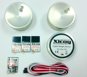 Xicoy Kit peso e bilanciamento + sensori angolari con Bluetooth