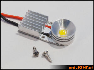 UniLIGHT 8Wx2 Gears-Spotlight, UltraPower, 16mm white