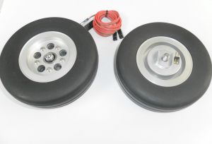 Main wheels FT 100mm with e-brake