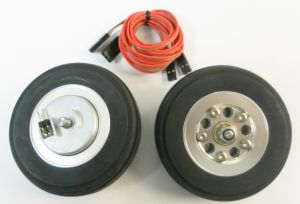 Main wheels FT 90mm with e-brake