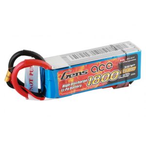 Gens ace 1800mAh 11.1V 40C 3S1P Lipo Battery Pack