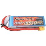 Gens ace 2200mAh 11.1V 25C 3S1P Lipo Battery Pack with XT60 Plug for DJI Phantom