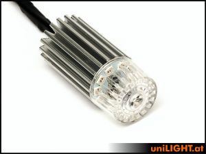 UniLIGHT luci di navigazione 8Wx2 19mm BIANCA T-FUSE