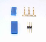 Spina GOLD BLUE LINE servo tipo JR/Hitec 10 pz 