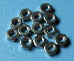 Hexagon nuts M2 - 10 pcs.