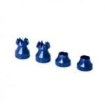 Secraft Stick Ends V2 - M3 BLUE Fut/Hitec/DX8