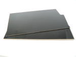 Lastra in carbonio e Erex 3 mm.