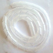 Spire Lock cable ø 10-65mm white - 1mt