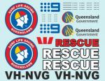 Decals for helicopter