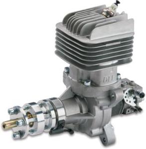 DLE 55RA  Gasoline  engine scarico posteriore