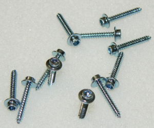 Viti a brugola per servocomandi 2x10mm - 10 pz.