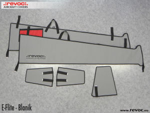 REVOC  set di CUSTODIE per E-Flite BLANIK 4,2mt