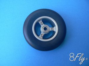 Ruota diam. 85mm (3,34") per jet con cuscinetto