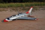 CARF F100 D Super Sabre 2,5mt All silver