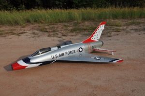 CARF F100 D Super Sabre 2,5mt All silver